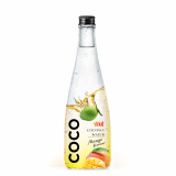 330ml Bottle Coconut water with Mango flavor
